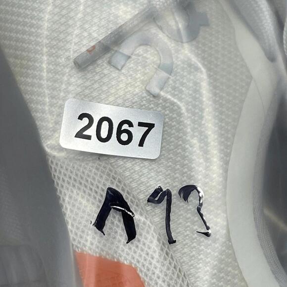 On Cloud X3 Running Shoes Womens Size 8.5 Grey Orange Sneakers